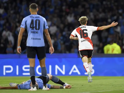 A quién le dedicó Colidio su primer gol en River