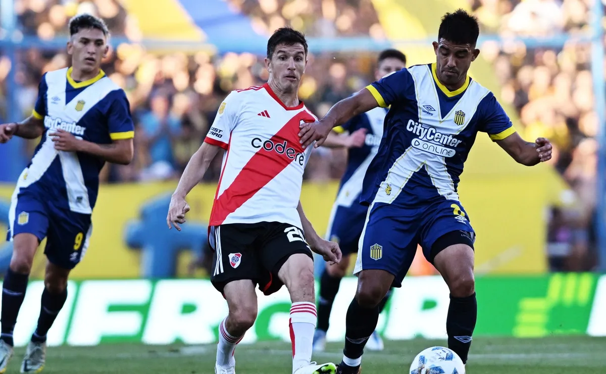 River y Central, por un lugar en la final de la Copa de la Liga.