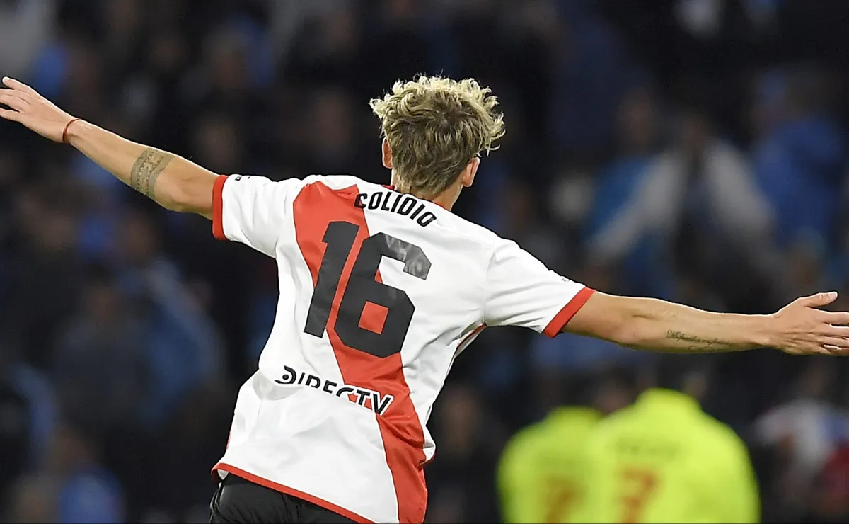 Colidio fue suplente ante Independiente e ingresó sobre el final.
