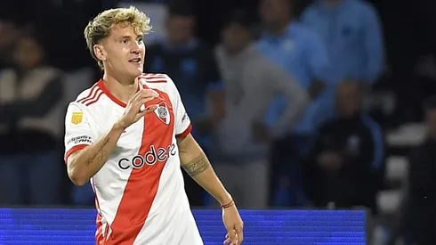 Facundo Colidio será titular en el primer amistoso formal de 2024 para River (FOTO: Getty).