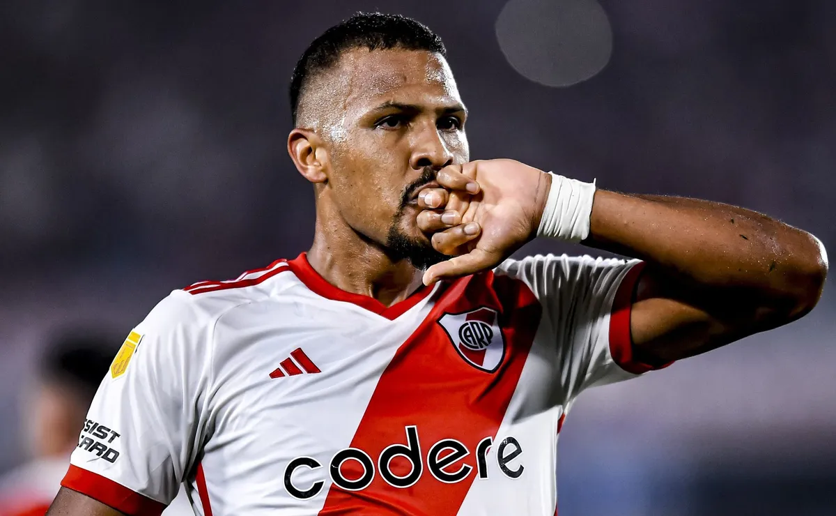 La desacertada frase de Salomón Rondón sobre River (Getty).
