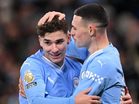 Papi fútbol: asistencia deluxe de Julián Álvarez ante Tottenham