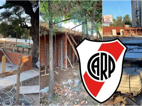 Avanza la construcción de los quinchos externos en el Monumental