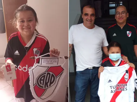 El enorme gesto de River con Mati, un pequeño fanático que atraviesa un problema de salud