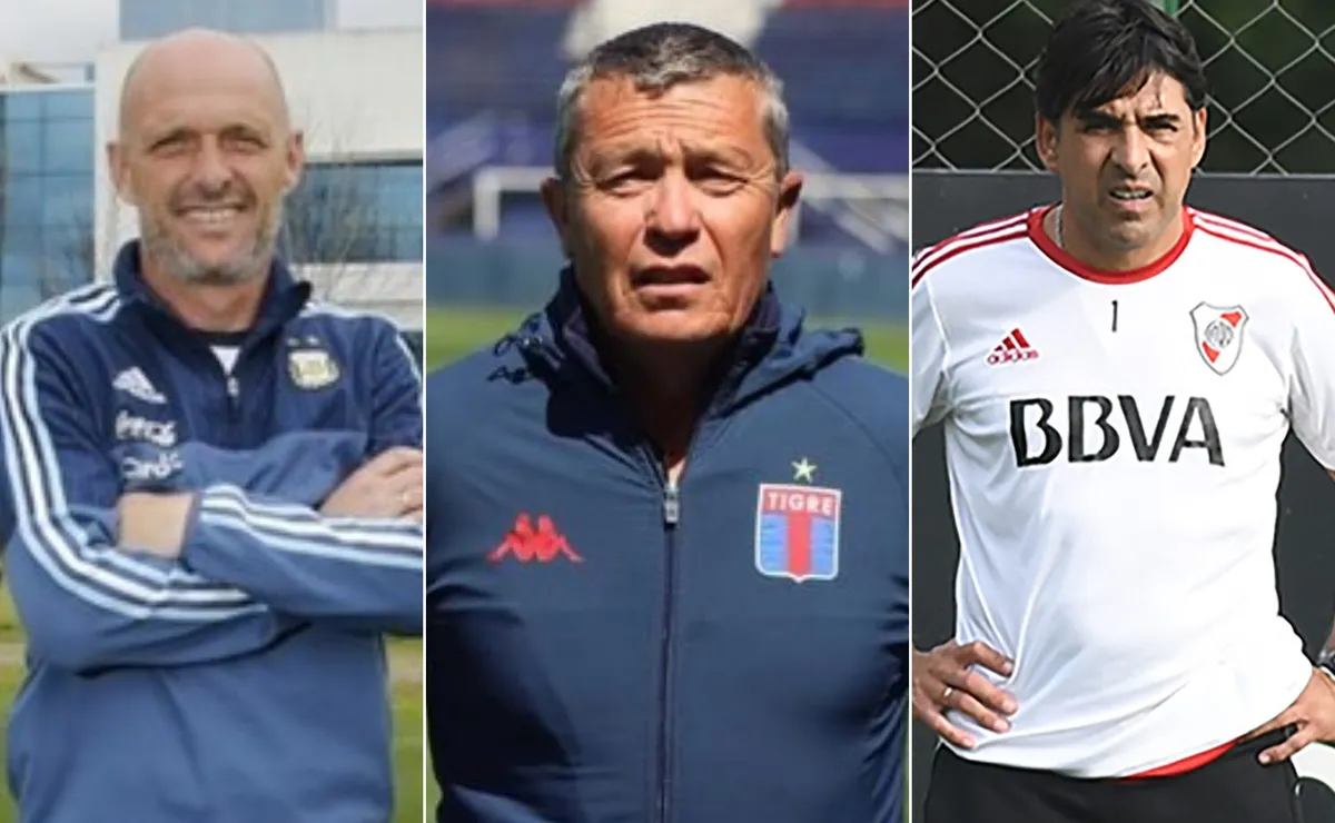 Hermes Desio, Fabio Radaelli y Guillermo Rivarola, las caras nuevas en el semillero para el 2024.