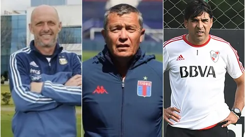 Hermes Desio, Fabio Radaelli y Guillermo Rivarola, las caras nuevas en el semillero para el 2024.