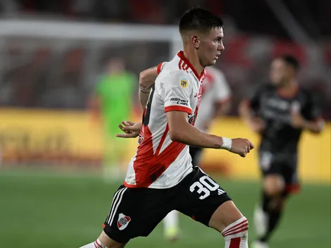 El gran partido de Franco Mastantuono en su primera titularidad con River