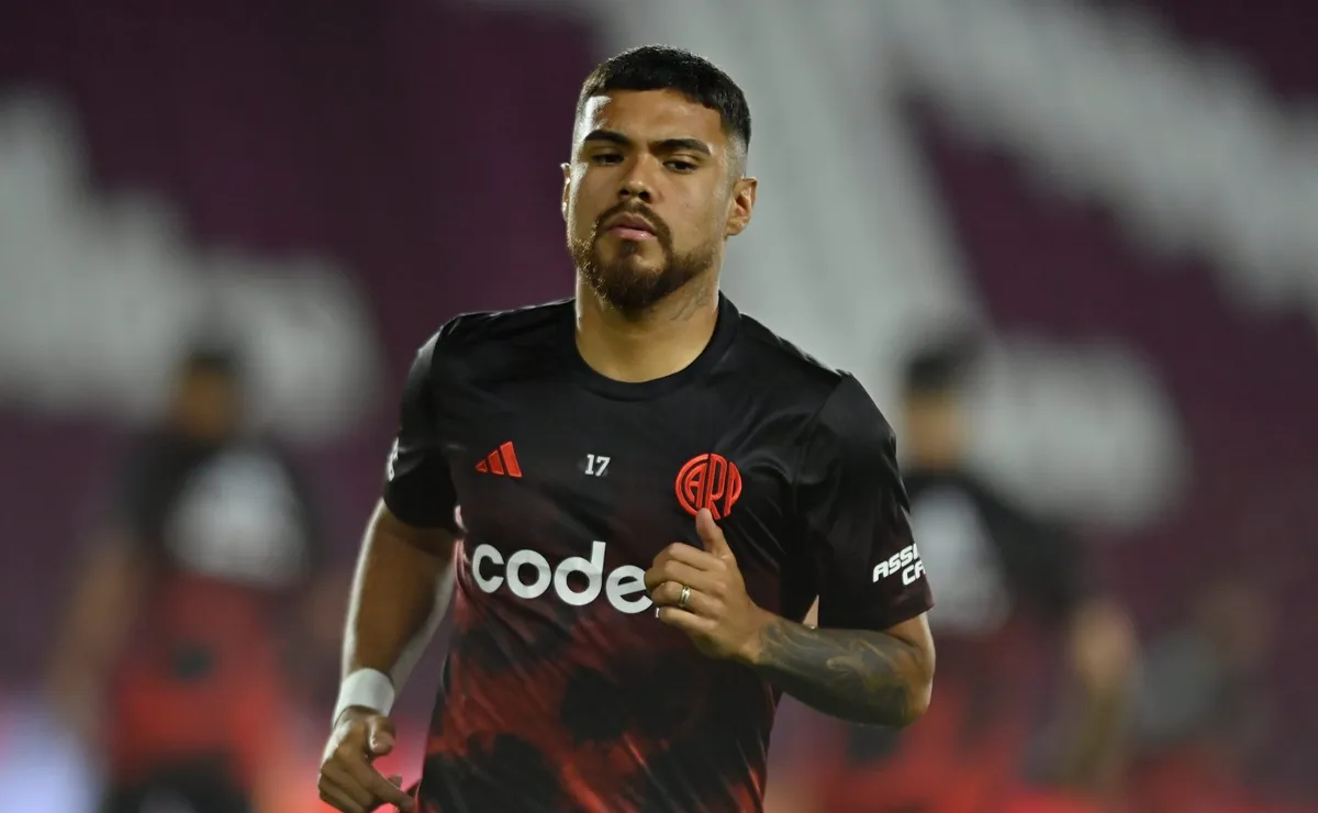 Paulo Díaz, la figura de River frente a Banfield.