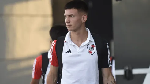 Mastantuono, la joya que tiene River y que despierta interés de varios clubes.