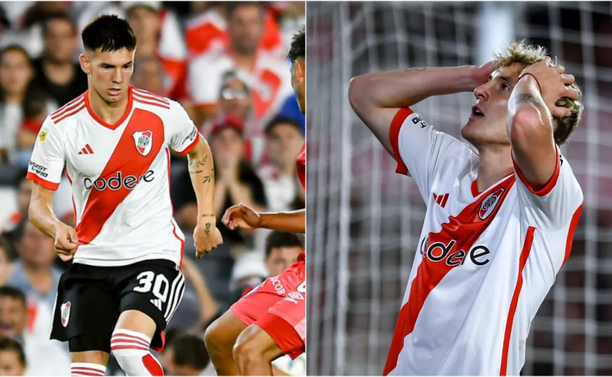 Mastantuono titular, Colidio fuera del banco