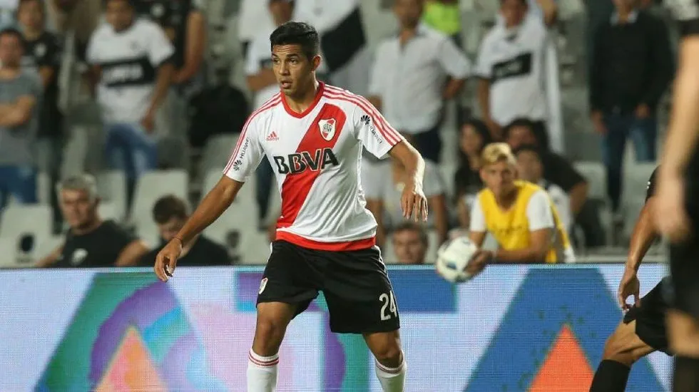 Facundo Medina, durante su paso por River.
