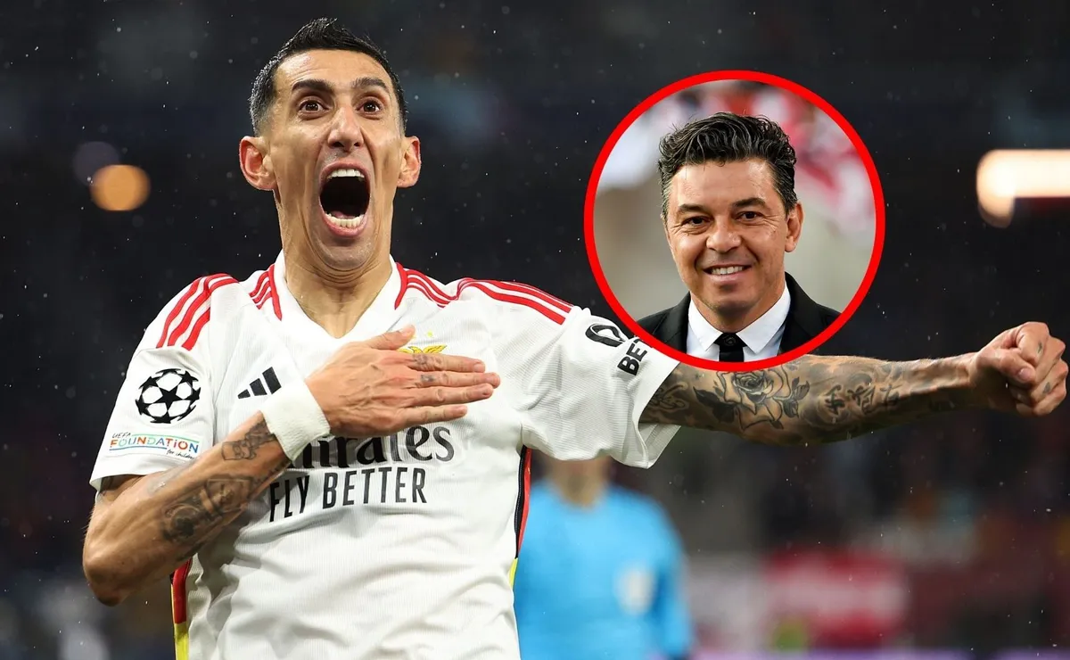 Fideo Di María llenó de elogios al equipo de Marcelo Gallardo.