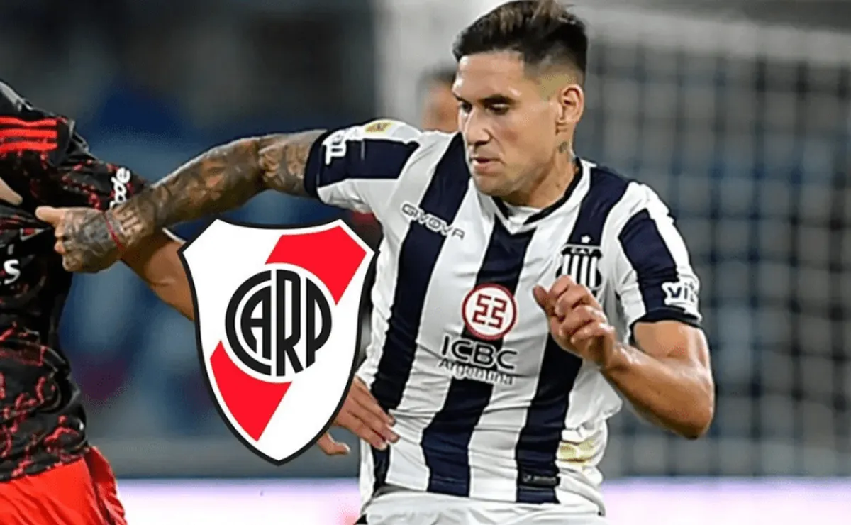 Villagra hizo mucha fuerza para llegar a River.