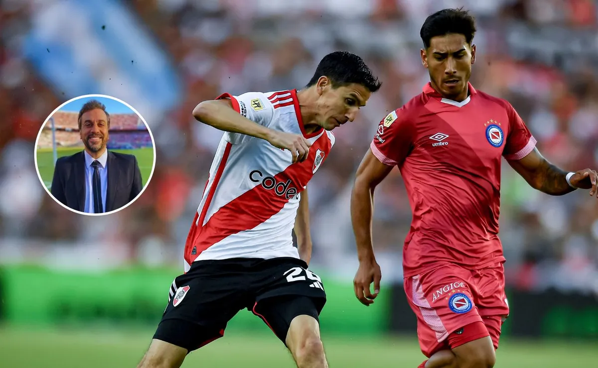 River tuvo un debut muy flojo ante Argentinos Juniors.