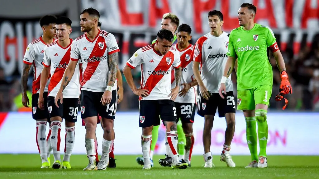 River igualó ante Argentinos Juniors. (Getty)