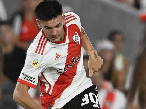 Franco Mastantuono debutó en River e hizo historia