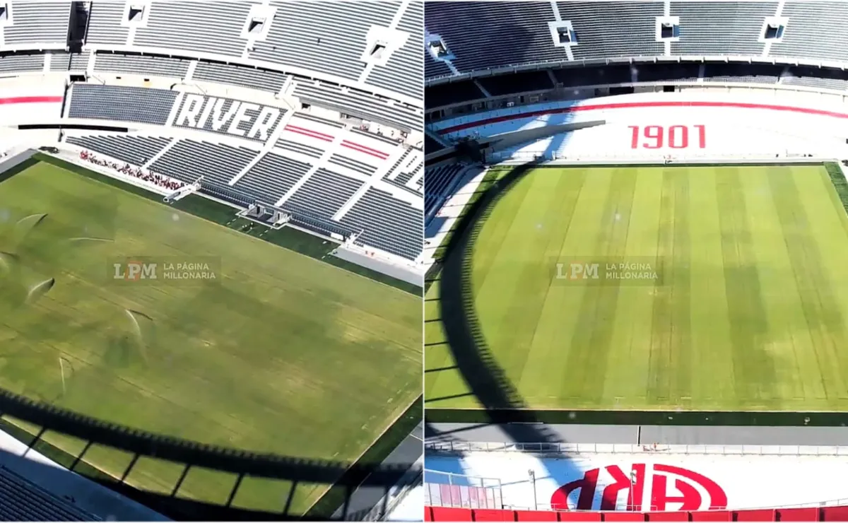 Así está el Monumental