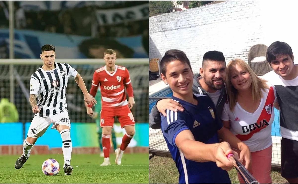 Rodrigo Villagra es un talentoso volante central pretendido por River. Es hermano de Kity Villagra, ex jugador del Millonario, y tiene una historia familiar que mezcla dolor y superación.