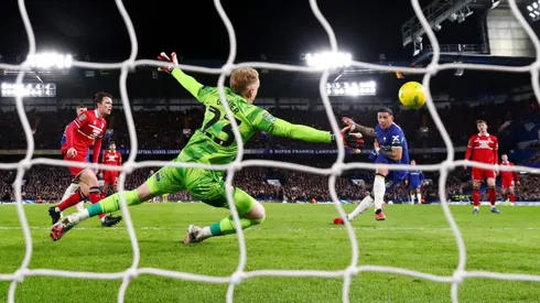 El golazo de Enzo Fernádez en la semifinal de la Carabao Cup.