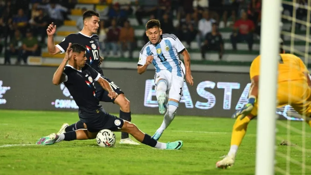 Echeverri volverá a la Selección Argentina. (Foto: Prensa AFA).