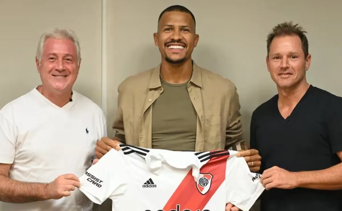 Otros tiempos: la presentación de Rondón en River.