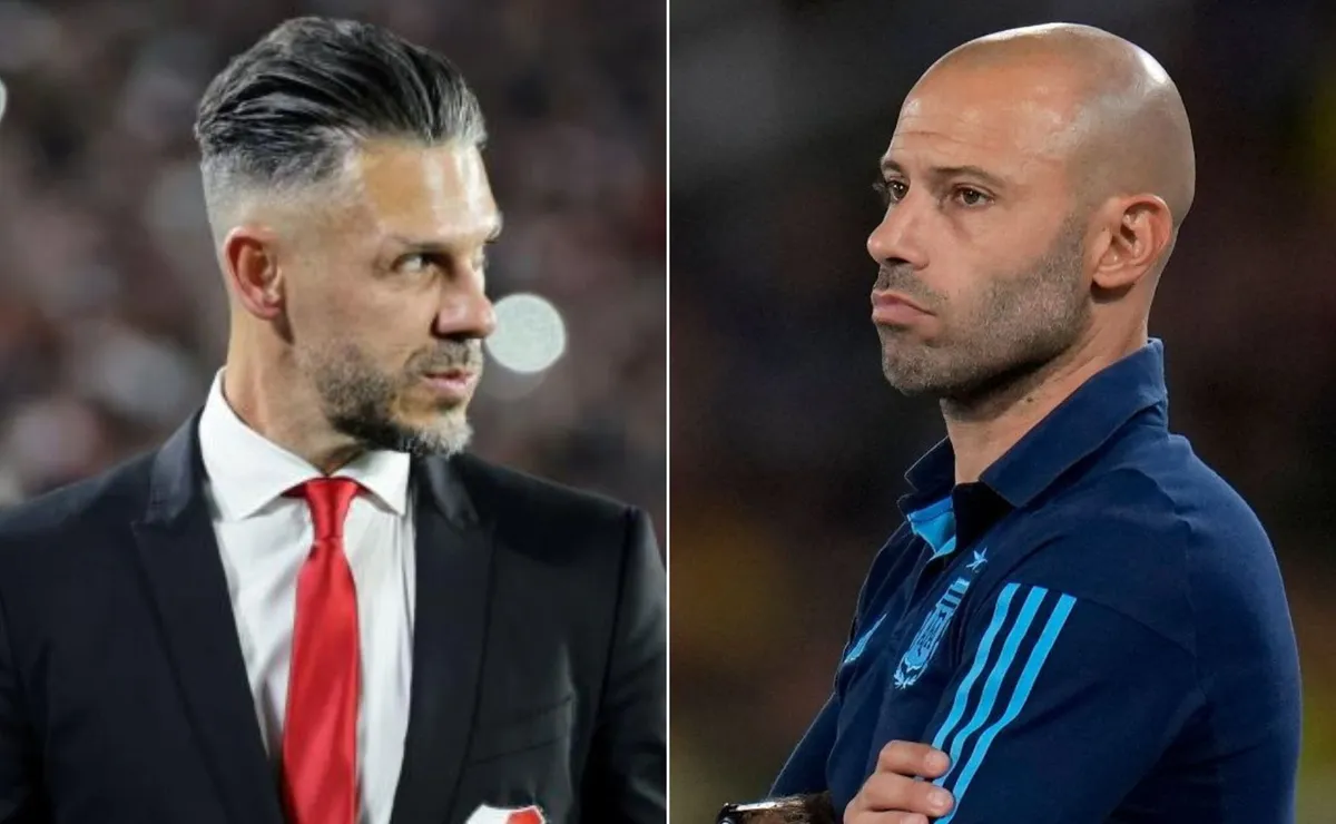 Mascherano le dio una buena noticia a Demichelis y a River.