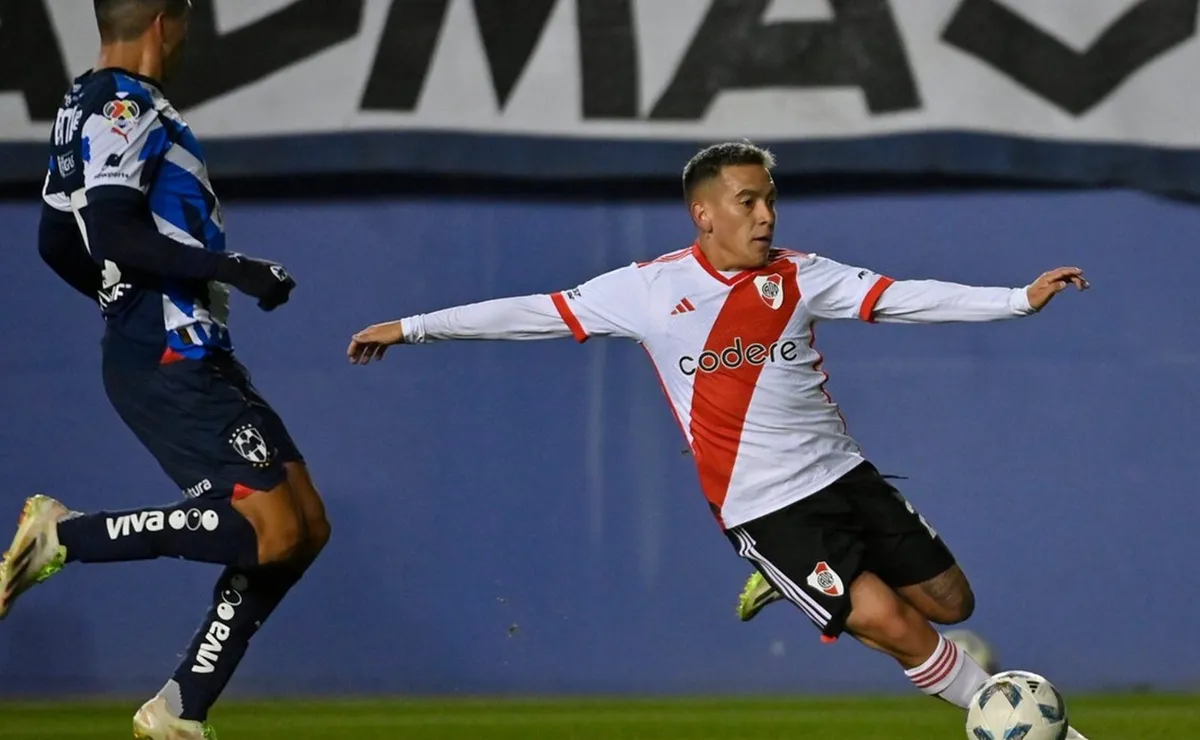 Esequiel Barco, desequilibrio constante en este River.