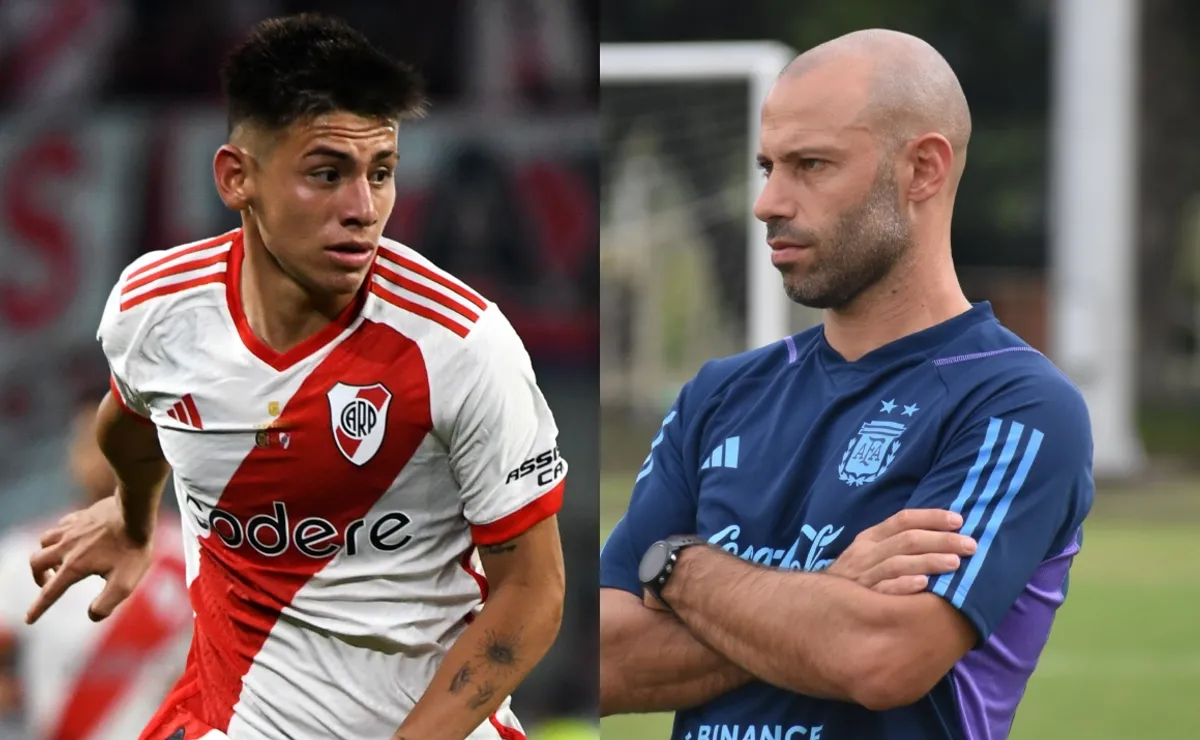 Mascherano habló sobre el Diablito y su convocatoria.