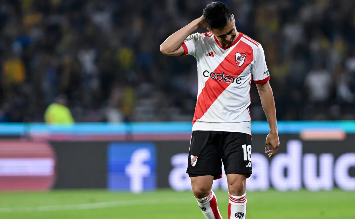 River sufre la pérdida de Gonzalo Martínez por casi un año.