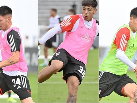 El plan de Demichelis con las joyas de River: "Tenemos el placer de entrenarlos"