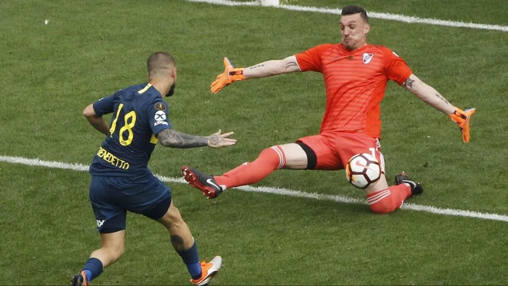 Goyco destacó las atajadas de Armani en la Copa Libertadores 2018.