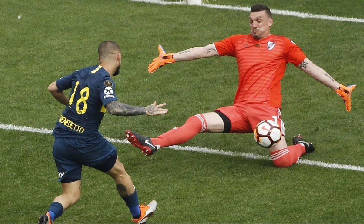 Goyco destacó las atajadas de Armani en la Copa Libertadores 2018.