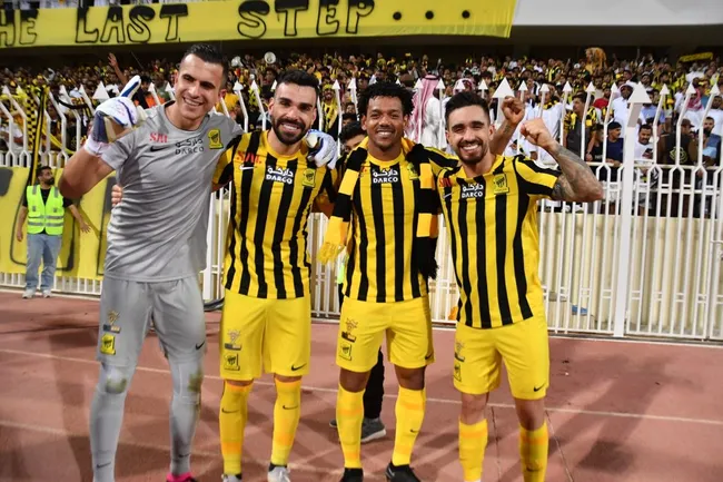 Romarinho y Grohe no serán tenidos en cuenta por Gallardo. (Foto: Arabia Saudita League).