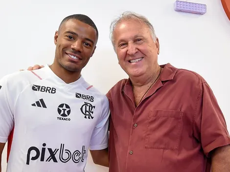 La leyenda de Brasil que recibió a De la Cruz en Flamengo