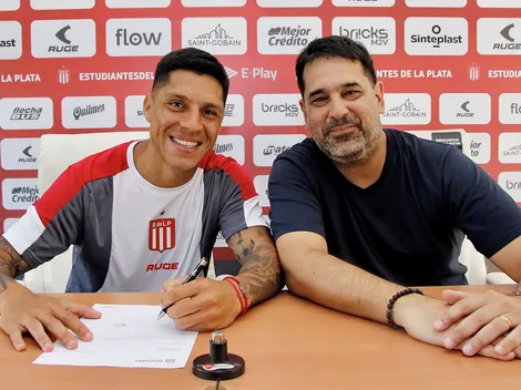 La particular presentación de Estudiantes de La Plata para Enzo Pérez