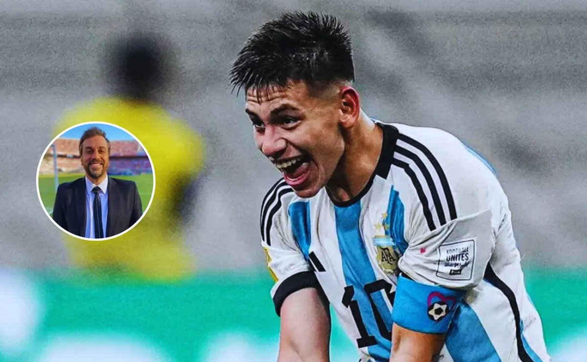 River se tiene que poner firme y no dejar ir a Echeverri al Sub 23.