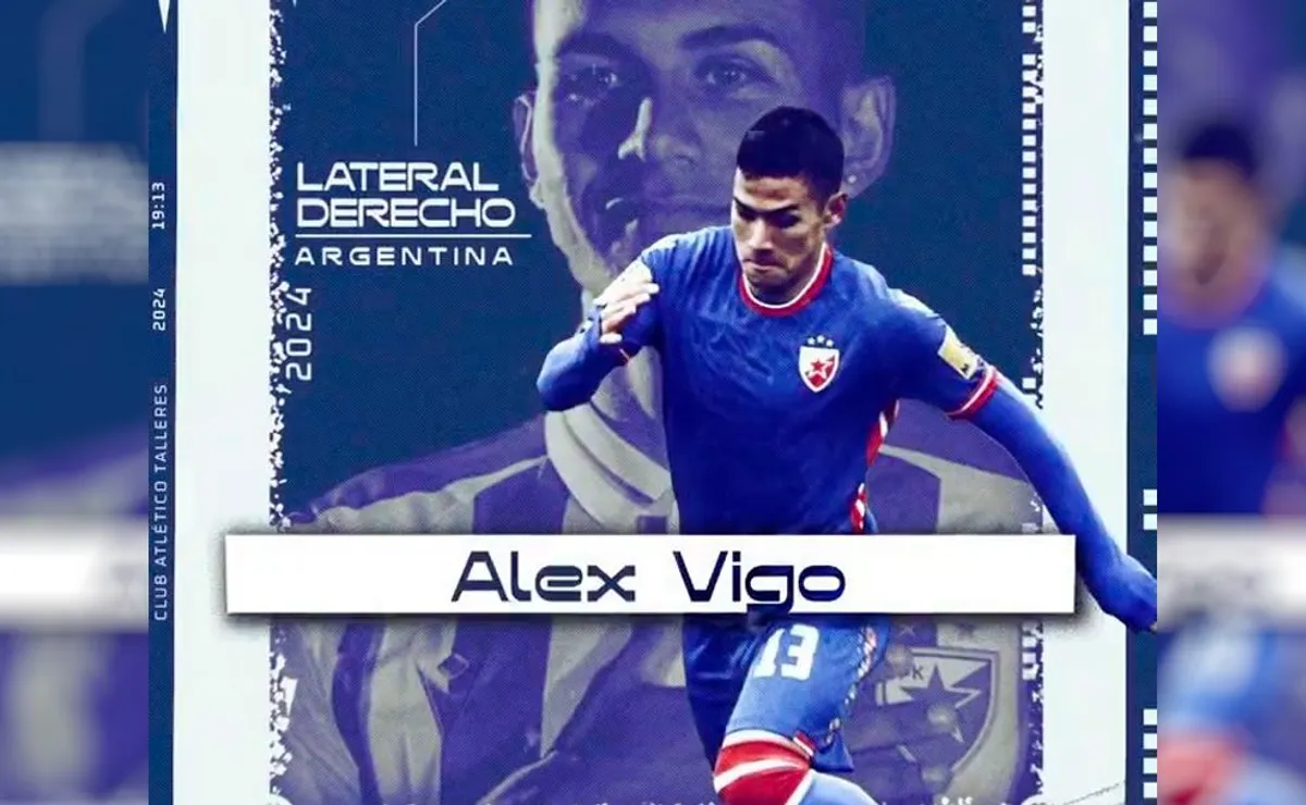 Alex Vigo fue transferido a Talleres de Córdoba en este mercado.