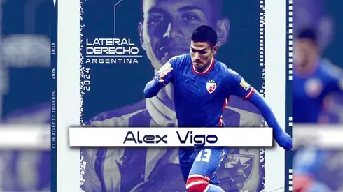 Alex Vigo fue transferido a Talleres de Córdoba en este mercado.