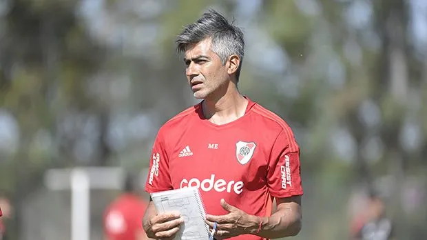 Pichi Escudero es el técnico de Reserva desde que asumió Demichelis, a fines de 2022.