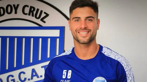 Godoy Cruz presentó a Franco Petroli, arquero que se formó en las inferiores de River.