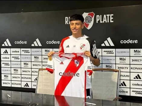 Agustín Ruberto renovó con River: los detalles de su nuevo contrato y el dorsal emblemático que usará