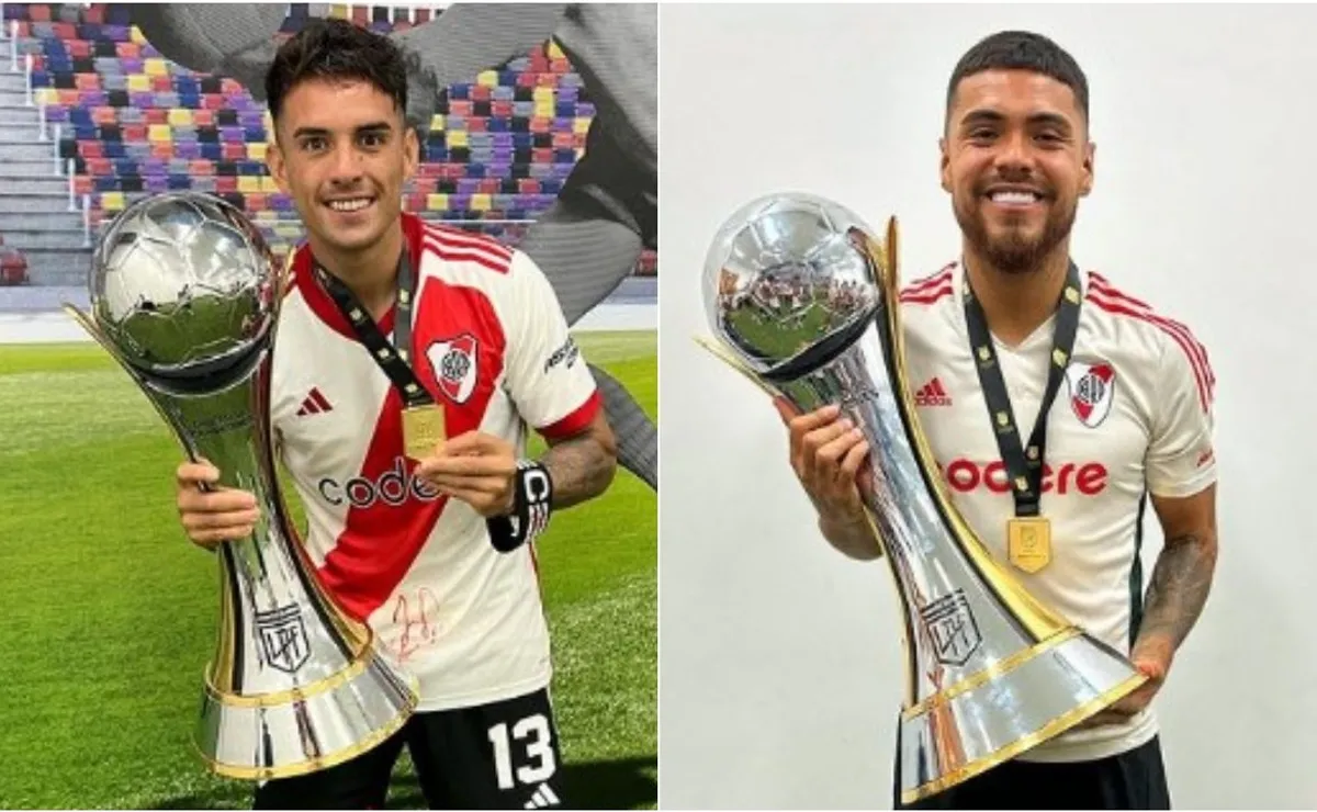 River anunció las renovaciones de Enzo y Paulo Díaz.