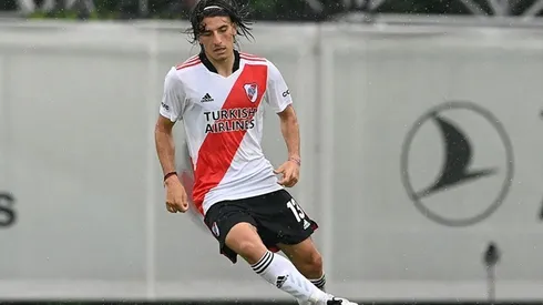Sebastián Sánchez se fue libre de River a fines de 2023 para jugar en Tigre.