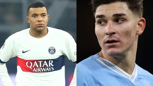Julián Álvarez superó ampliamente a Mbappé.