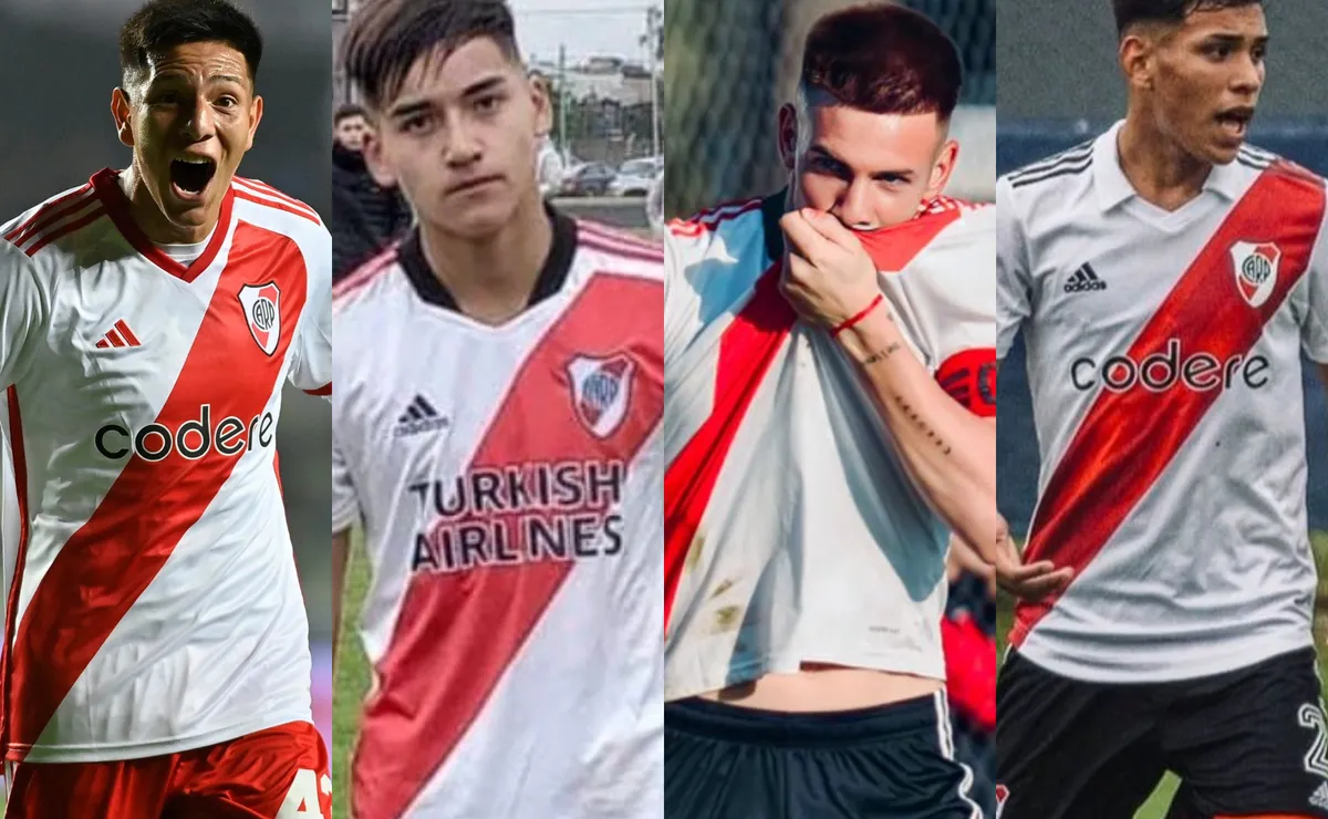 Los juveniles que irán a la pretemporada de River.