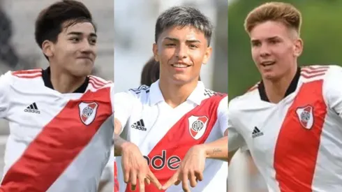 Ian Subiabre, Agustín Ruberto y Franco Mastantuono, las tres joyas que se vienen.