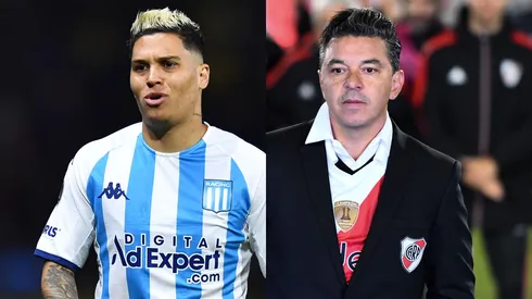Juanfer volvió a hablar de su paso por River y en especial de Gallardo. (Foto: Getty).