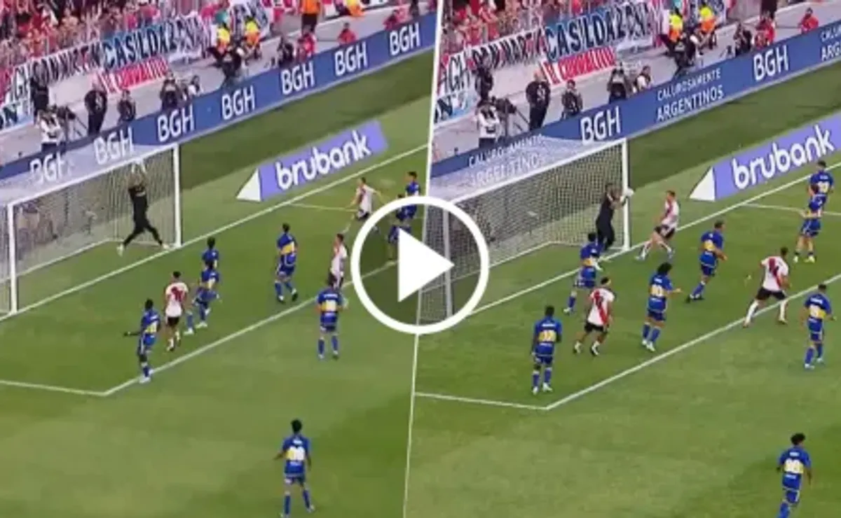 La jugada fantasma del superclásico de la que todo el mundo habló.