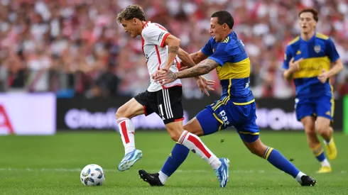 Facundo Colidio, uno de los mejores hombres en River.