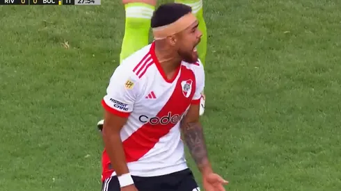 Paulo Díaz enojado con Enzo Díaz.